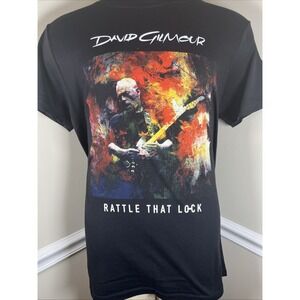 David Gilmour Band T-Shirt Pink Floyd Rattle That Lock 2016 Women's 2XL T-Shirt